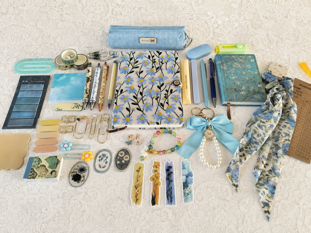 Blue & Yellow Stationery Bundle