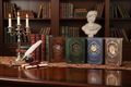 Century Hymn Series notebooks in a Regency-inspired setting
