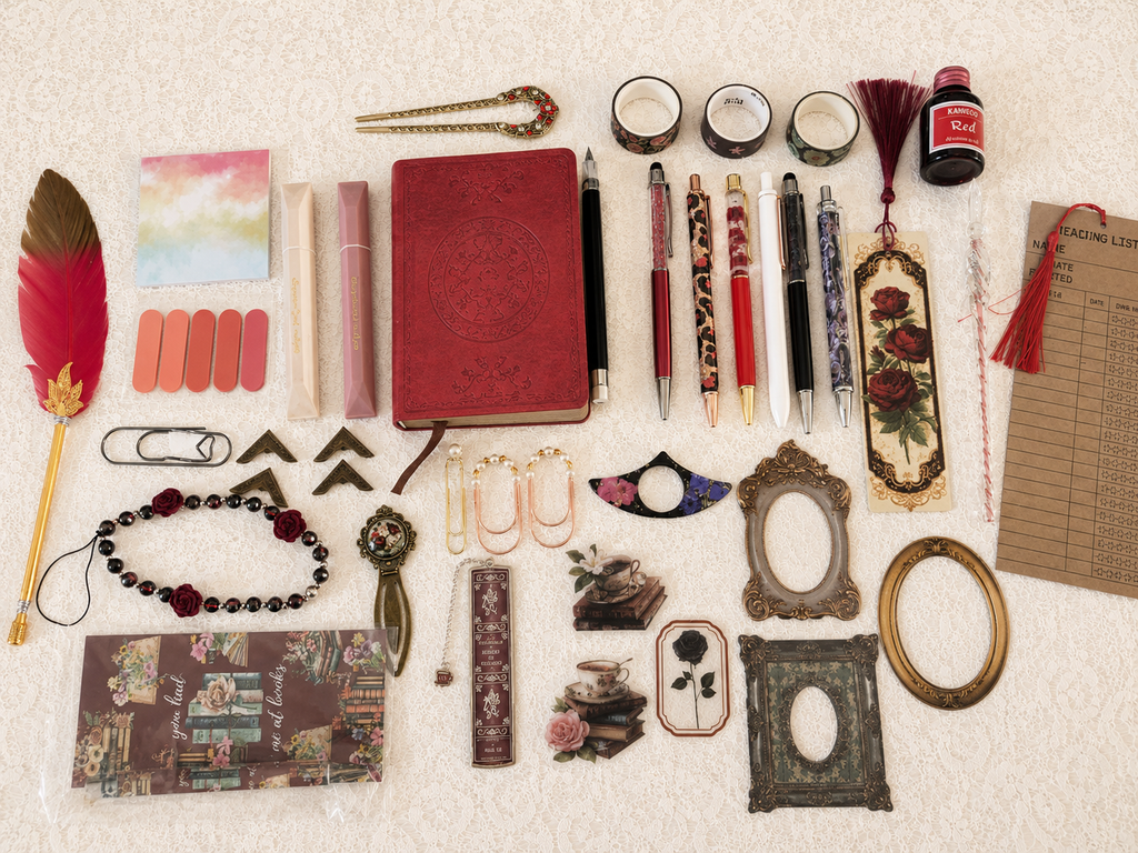 Red & Black Luxe Bookish Bundle